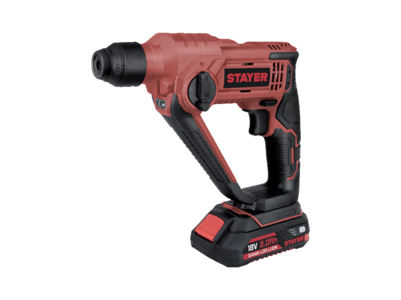 Marteau perforateur sans fil 18V / 2 Ah Li-Ion